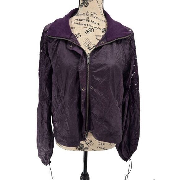 Free People Movement Elevation Jacket Purple Small - Picture 5 of 13